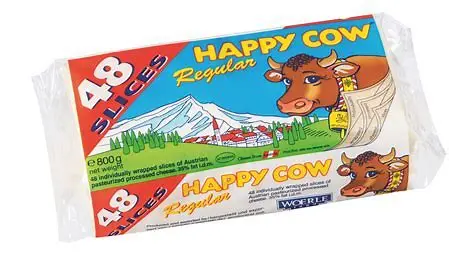 Happy Cow Slice Cheese Regular 800g 