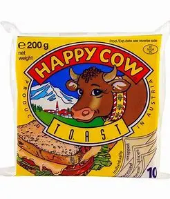 Happy Cow Slice Cheese Toast 200g 