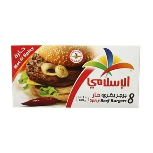 Al Islami Beef Burger Hot & Spicy 400 gm 