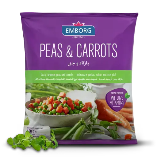 Emborg Peas & Carrot 450g