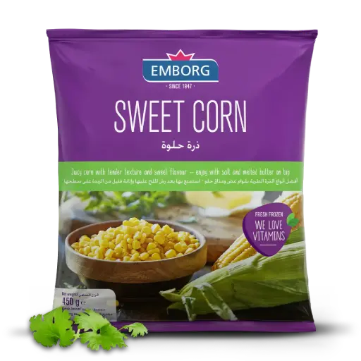 Emborg Sweet Corn 450g 