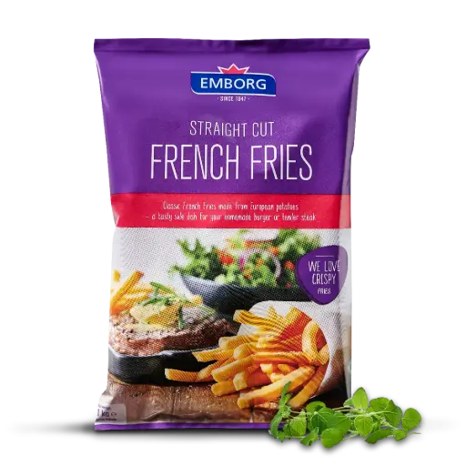 Emborg Straight Cut French Fries 1kg 