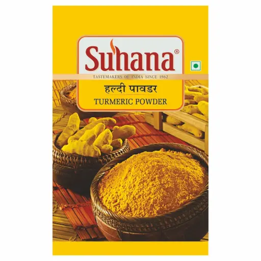 Suhana Spice Turmeric Powder 100g (60 Packets) 