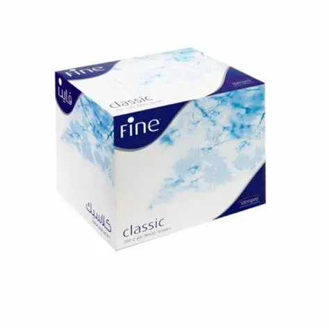 Fine Facial Tissues Cubic 2 Ply 100's