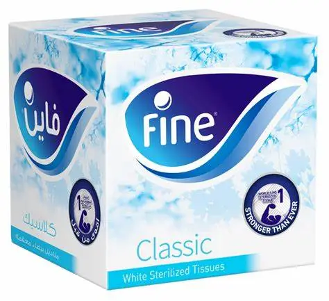 Fine Facial Tissues Cubic 2 Ply 200's