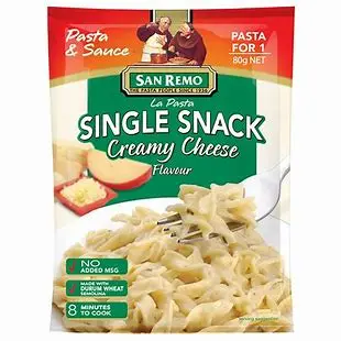 San Remo La Pasta Creamy Cheese 80g