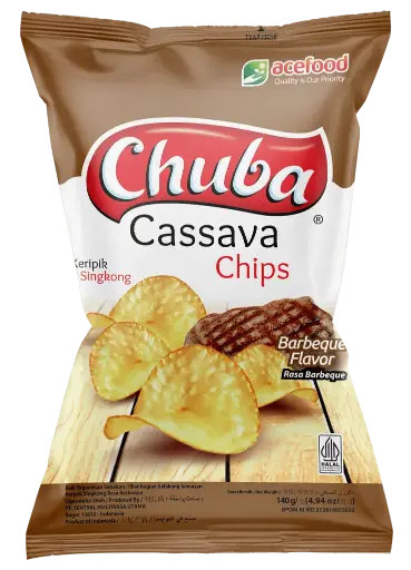 Chuba Cassava Chips 140g (BBQ)