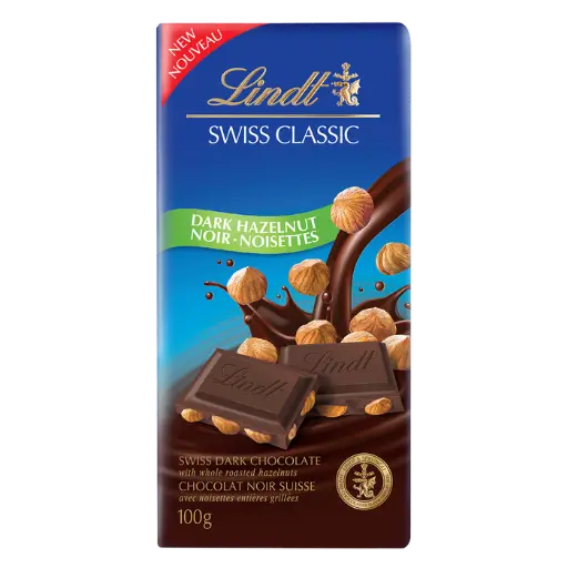 Lindt Classic Dark Hazelnut (100g)