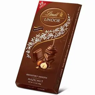 Lindt Lindor Singles Hazelnut (100g)