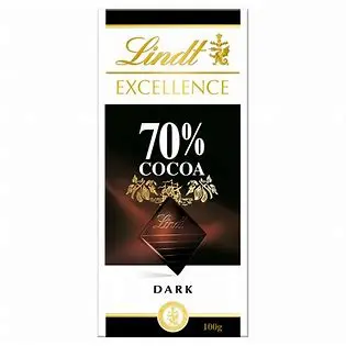 Lindt Excellence Dark 70% (100g)