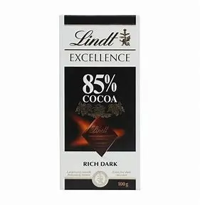 Lindt Excellence Dark 85% (100g)