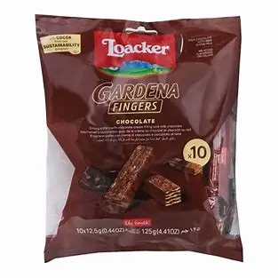 Loacker Gardena Fingers Chocolate (125g)