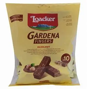 Loacker Gardena Fingers Hazelnut (125g)