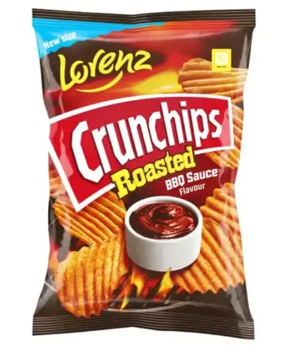 Lorenz Crunchips BBQ Sauce Roasted (140g )