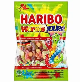 Haribo Worms 80g