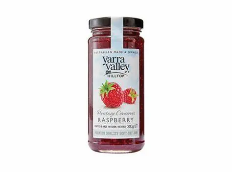 Yarra Valley Hilltop Jam 300g (Raspberry)