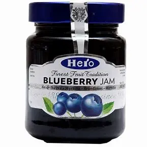 Hero Blueberry Jam 340g
