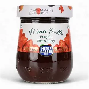 Menz & Gasser Tub Strawberry Jam 3 KG