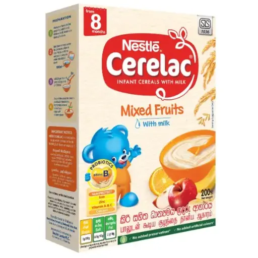Nestle Cerelac Mix Fruit with Milk 200g
