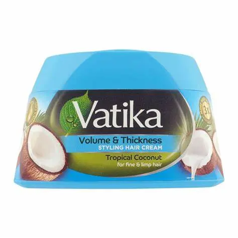 Vatika Volume & Thickness Styling Cream Tropical Coconut 140ml