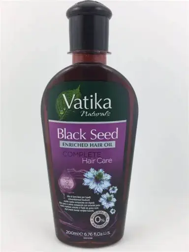 Vatika Naturals Black Seed Enriched Hair Strong & Shiny Oil 200ml