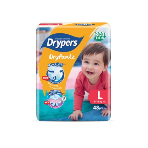 Drypers DryPantz Pants L 48s