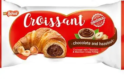 ProSweet Croissant Chocolate & Hazelnut