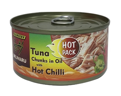 Fasmeeru Felivaru Tuna Chunks in Oil with Hot Chilli 180g