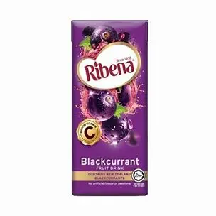 Ribena Blackcurrant 200ml free