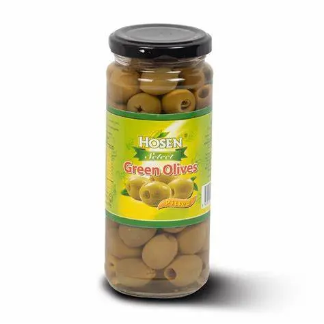 Hosen Select Pitted Green Olives 345g 