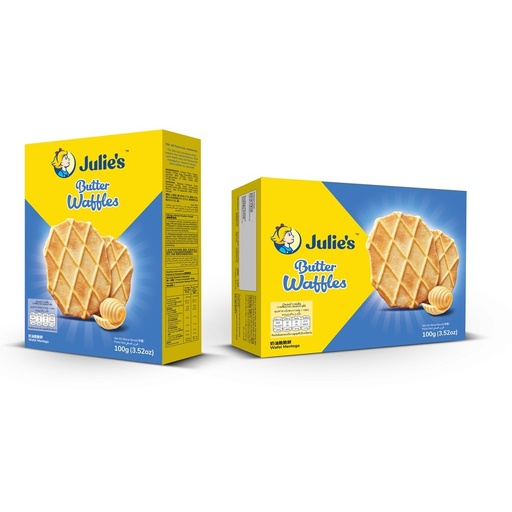 Julies Butter Waffles100g