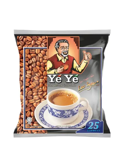 Ye Ye 3 in 1 coffee mix less sugar 20g