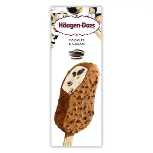 Haagen-Dazs Cookies & Cream Stick 80ml