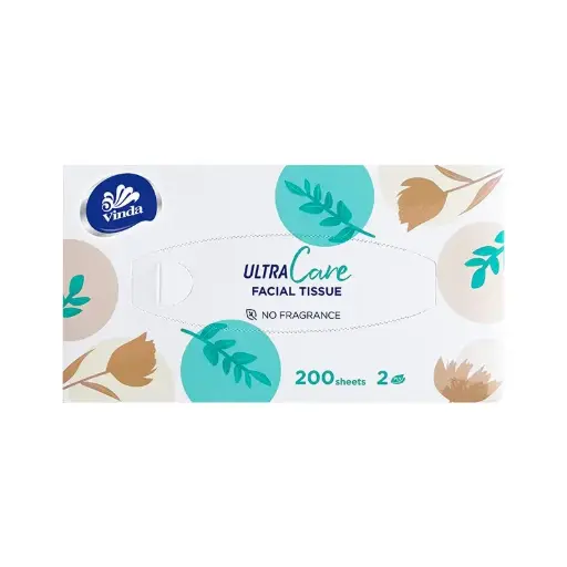 VINDA FACIAL TISSUE BOX 2PLY 100 SHT