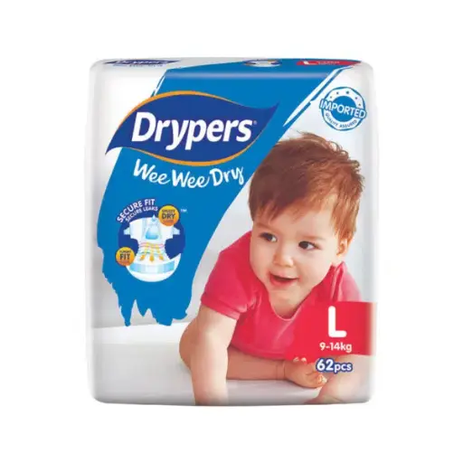 DRYPERS L MEGA 58'S