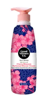 GVC 650ML GLO & HYDR MIC CHERRY BLO SWR CREAM