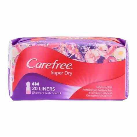 Carefree Pantyliners Super Dry 20