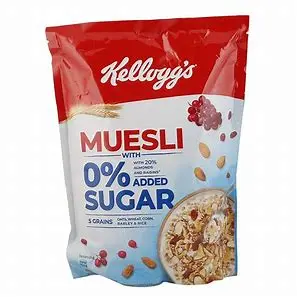 Kelloggs Muesli No Added Sugar 500 gm