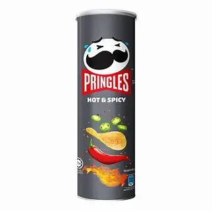 Pringles Potato Chips Hot & Spicy 102 gm