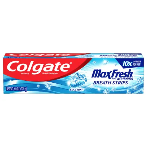 COLGATE TOOTHPASTE MAX FRESH COOL MINT blue UAE 100ML