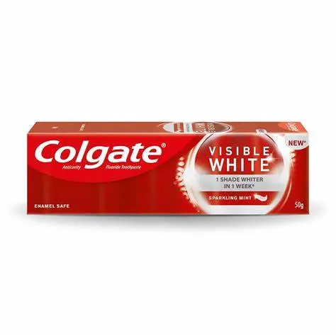 Colgate Toothpaste Visible White 50gm