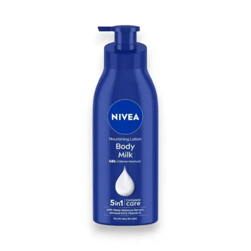 Nivea Body Lotion Nourishing Body Milk Blue pump btl 400ml