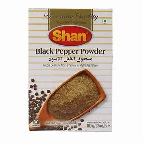 SHAN BLACK PEPPER POWDER 100GM