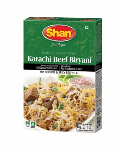 SHAN KARACHI BEEF BIRYANI MIX 60GM
