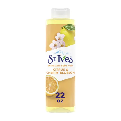 St Ives Body Wash Citrus and Cherry Blossom 22Oz (650ml)