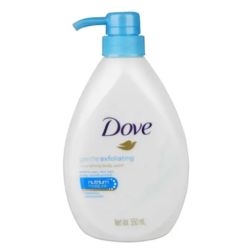 Dove Bodywash Gentle Exfoliating 550ML