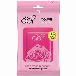 Godrej Aer Power Pocket Rose Fresh Blossom 6 X 10G