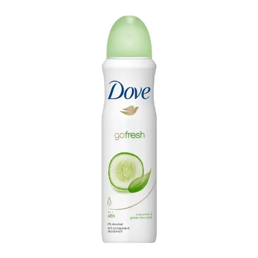 Dove Deo Body Spray Go Fresh Pepino Cucumber & Green Tea 150ML