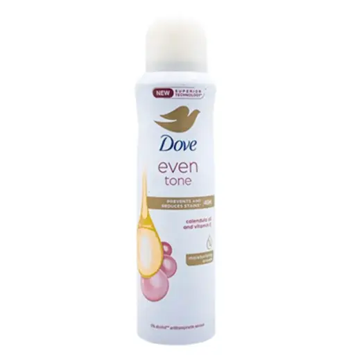 Dove Deo Spray Even Tone Calendula Oil & Vitamine E 150ML