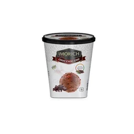 Elephant House Imorich Choc Choc Chip 1 Ltr Tub